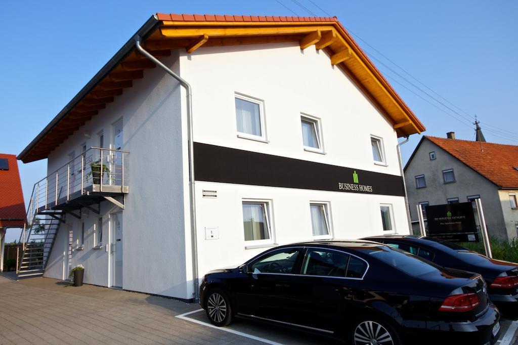 Business Homes - Das Apartment Hotel Lauchheim Exterior foto